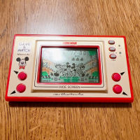 Nintendo Game And Watch มิกกี้เมาส์ หน้าจอกว้าง 1981 ส่งตรงจากญี่ปุ่น หายากมาก