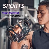 2 Liter Sports Water Bottle Large Capacity Sports Portable Tritan Material Women Outdoor Gym Men Water Bottle High Temperatu