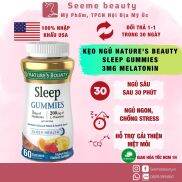 Kẹo Dẻo Ngủ Ngon Sleep Gummies 3mg Melatonin của Nature s Bounty có bổ