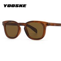 【hot】 YOOSKE Sunglasses Fashion Brand Designer Pink Glasses for Men Rivet Decoration Sunglass