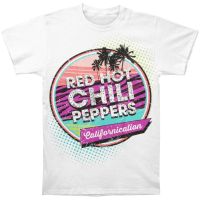 Hot sale Red HOT CHILI PEPPERS Band T-Shirt Californication Official Merchandise T-Shirt - Adult T-Shirt - Mens T-Shirt  Adult clothes