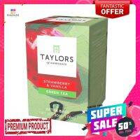 เทย์เลอร์ส สตอเบอร์รี วานิลลา กรีนที30ก.TAYLORS STRAWBERRY VANILLA GREEN TEA 30G