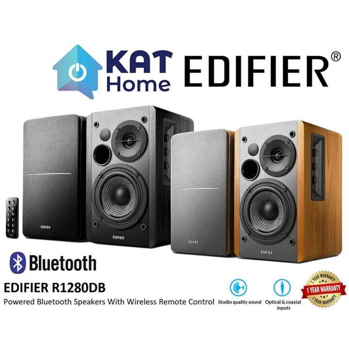 NEW EDIFIER R1280DB BLUETOOTH POWERED BOOKSHELF SPEAKER WITH STUDIO