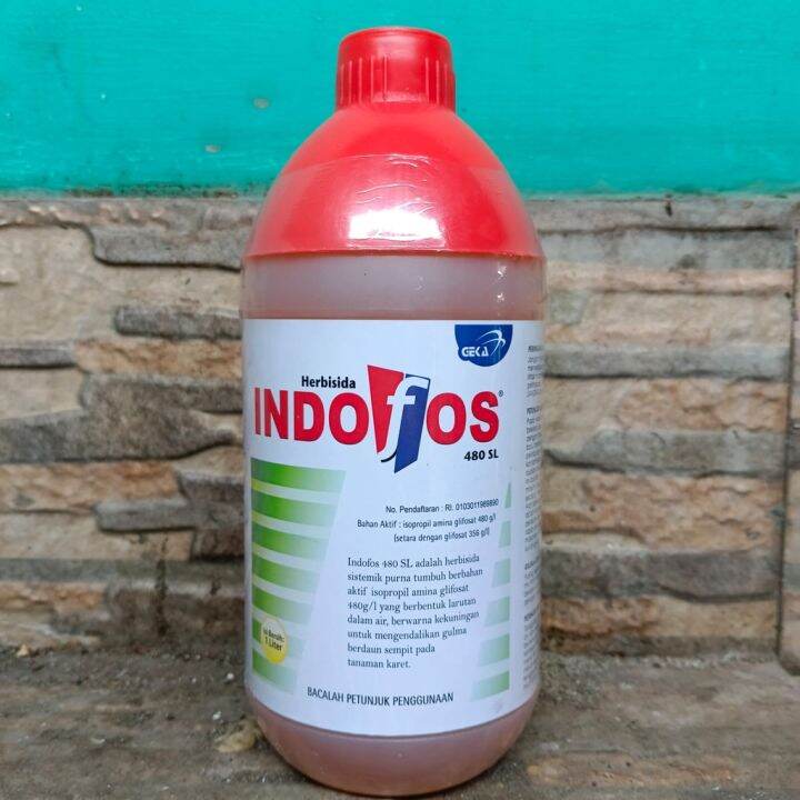 Herbisida Sistemik Pembasmi Rumput Liar Indofos 480 Sl 1 Liter Lazada