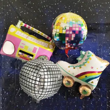 Roller Skates Helium Bundle Disco Ball Boombox Helium Bundle