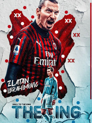 โปสเตอร์ Zlatan Ibrahimovic ซลาตัน โปสเตอร์ติดผนัง ของแต่งบ้าน รูปภาพติดผนัง 77poster