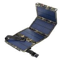 1 Pcs Foldable Solar Panel Portable Flexible Small Waterproof 20w 5v Solar Panels Mobile Phone Power Bank Outdoor Charger