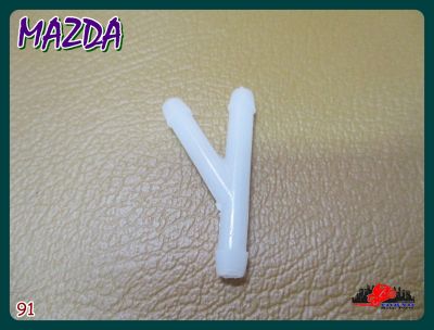 MAZDA THREE WAY JOINT SPRINKLER (Type Y) PLASTIC "WHITE" (1 PC.) (91) // ข้อต่อทางฉีดน้ำฝน ทั่วไป ตัว Y "สีขาว"  (1 ตัว) สินค้าคุณภาพดี