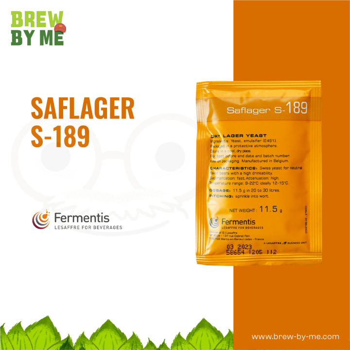 ยีสต์ทำเบียร์ Saflager S-189 – Fermentis #Homebrew #ทำเบียร์