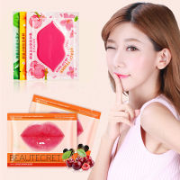 15Packs Colorful Lip Patches Collagen Crystal Lip Mask Plump Gel Pad Lip Care Hydrating Whitening Fade Fine Lines Gel Lip Mask