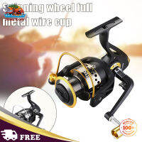 Lure Spinning Reel 5.2:1อัตราทดเกียร์ Hollow-Out ด้านหน้าลากซ้ายขวาจับเปลี่ยนรอกตกปลา