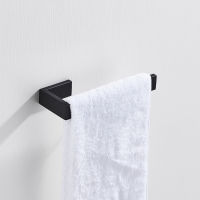 Bathroom Hardware Set Black Robe Hook Towel Rail Bar Rack Bar Shelf Tissue Paper Holder Toothbrush Holder Bathroom Accessories