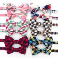 Plaid Stripted Men Children Bow Tie Set 100% Cotton Kids Pet Butterfly Daily Casual Party Bowtie Gift Crave Father Son Accessory Nails Screws Fastener