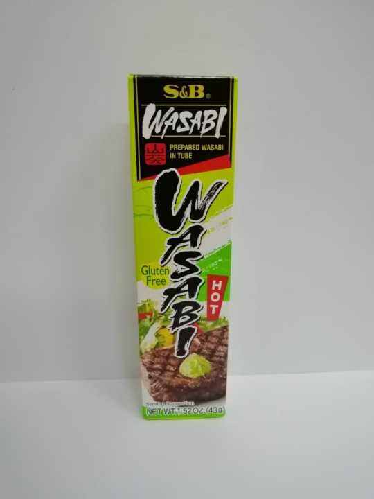 S&B Wasabi Tube 43g | Lazada