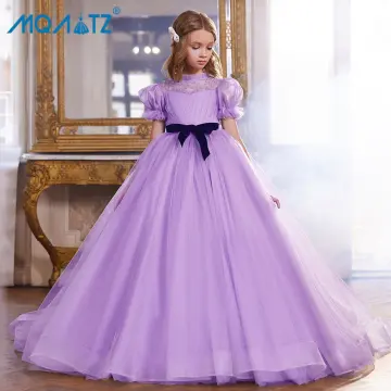 Purple formal hot sale evening gowns