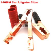 ❀☇◊ 1 set 140MM Car Alligator Clips Battery Clamps Crocodile Clip 200A Red Black