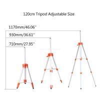 Free Shipping 1.5M1.2M Universal Adjustable Aluminum Alloy Tripod Stand For Laser Air Level