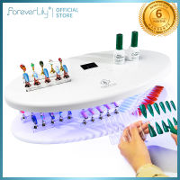 foreverlily โคมไฟเล็บ LED เล็บ256W พลังสูงแห้งเร็ว เครื่องมือทำเล็บ DIY โคมไฟอบเล็บแห้ง เครื่องอบเล็บ