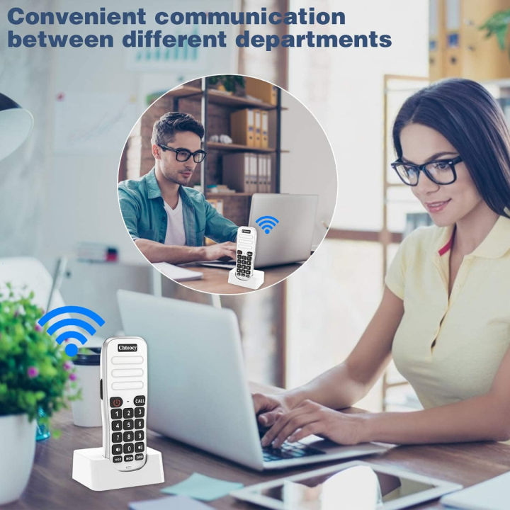 rechargeable-handheld-intercoms-wireless-for-home-1-mile-range-10-channel-wireless-intercom-system-for-home-business-office-chtoocy-home-room-to-room-communication-system-2-packs-white-2-intercoms-whi