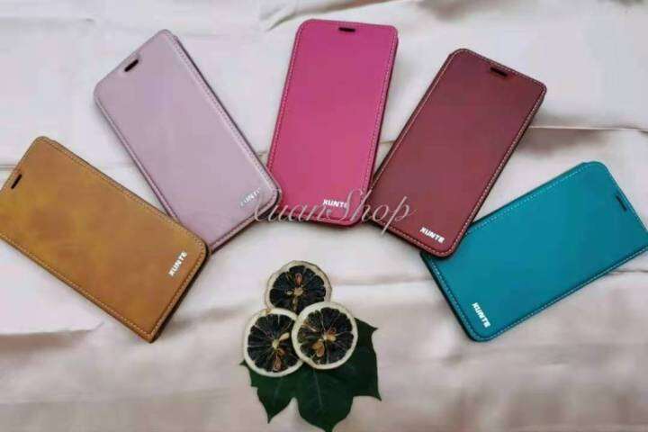 เคส-ฝาพับ-ทูโทน-กระเป๋า-xunte-3-samsung-รุ่น-j2prime-j2pr0-j4plus-j7-j710-j730-j7prime-j7plus-j8-a9-a9pro-s7edge-s8-s8plus-s9-s9plus