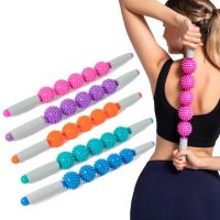 【 ATV 】5 BallsMassage Roller Stick TriggerAnti CelluliteMassagerMassage MuscleRoller บรรเทาความเครียด