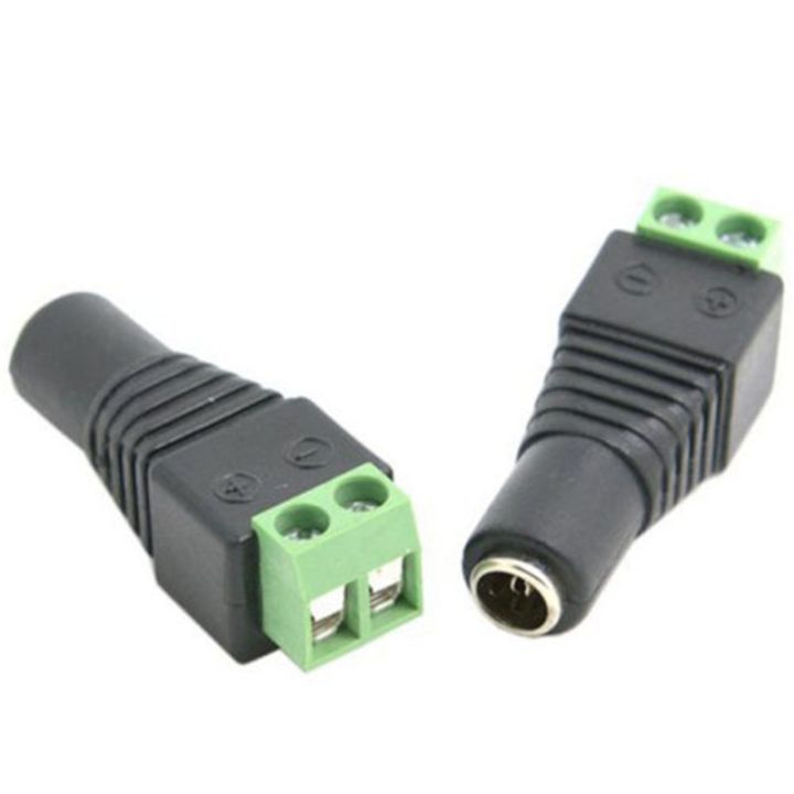 dc-connector-2-1-5-5mm-light-bar-connectors-female-male-1-2-5pcs-power-jack-plugs-for-2835-5050-5730led-strip-light-wires-leads-adapters