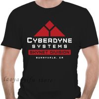 Man T Shirt Terminator Cyberdyne Skynet Systems Control System Front Double Face Graphic Tshirts Mens Fashion Gildan