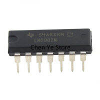 10ชิ้นเดิม IC LM2902N DIP-14ใหม่นำเข้าเครื่องขยายเสียงการดำเนินงาน