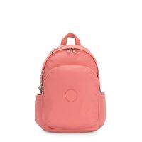 Kipling ของแท้ ?% รุ่น Delia สี Coral Pink เป้ขนาดกลาง ดีเทลสวยหรูดูดีมากค่ะ สะพายได้ทั้งวันทำงานและวันหยุด