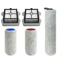 5PCS for Roborock U10 Detachable Roller Brush Washable Filter Parts Wireless Floor Scrubber Vacuum Cleaner Accessories