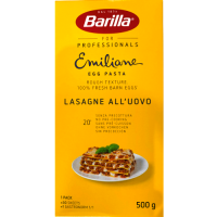 ลาซานญ่าพาสต้าผสมไข่ ตรา บาริลล่า 500 กรัม - Lasagna Pasta with Egg Barilla Brand 500g