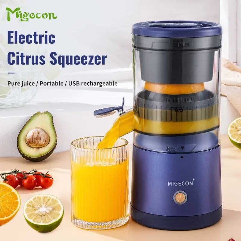 Electric Citrus Juicer Migecon / Portable Juice Maker / Mesin Jus