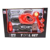 ใหม่/แนะนำ ของเล่นเด็ก เสริมพัฒนาการ เครื่องมือช่าง เครื่องมือช่างไม้ Tool Set เลื่ิอยไฟฟ้า ขยับได้ ไม่ต้องใส่ถ่าน Super Tool Set