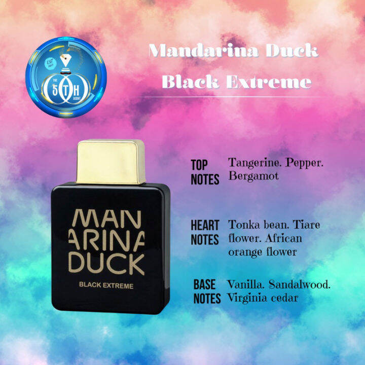 Mandarina duck black extreme best sale for sale