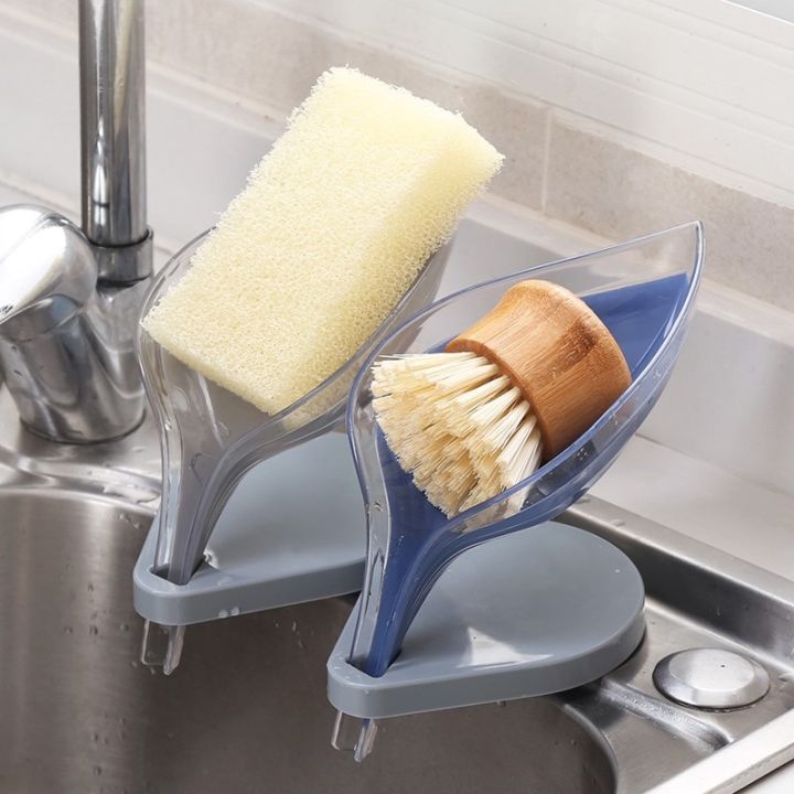 non-perforated-leaf-drain-rack-toilet-suction-cup-plastic-soap-box