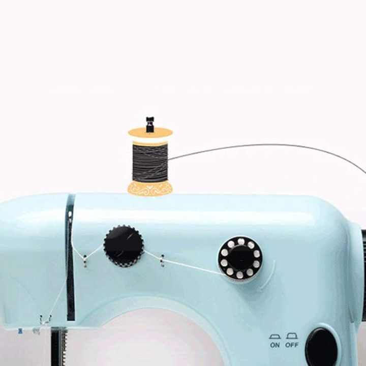 kome-life-จักรเย็บผ้า-จักรเย็บผ้าไฟฟ้า-sewing-machine-จักรเย็บผ้าไฟฟ้าไร้สาย-ระบบด้ายคู่-ปรับความเร็วได้-2-ระดับ-เครื่องใช้ไฟฟ้าขนาดเล็ก