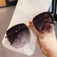 Korean Square European Sunglasses Sunnies Aesthetic Studies Shades Sun Glasses For Women Sunglasses Metal Sun Glasses