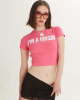 uxryclub "IM A VIRGIN" TOP