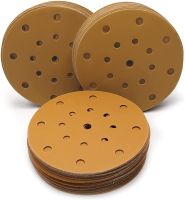 【LZ】❄  50Pcs 6 Inch 17 Hole Sanding Disc 60-2000 Grit Hook and Loop Wet Dry Sandpaper for Festool Random Orbit Sanders Woodworking