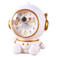 [Fast delivery] what astronauts alarm clock students with children special boy put desktop alarm clock wake up artifact clock desktop small desk clock