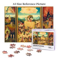 Bosch - The Haywain Triptych Wooden Jigsaw Puzzle 500 Pieces Educational Toy Painting Art Decor Decompression toys 500pcs