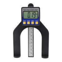 Digital Height &amp; Depth Gauge for Hand Router Table w Magnetic Feet Self Standing