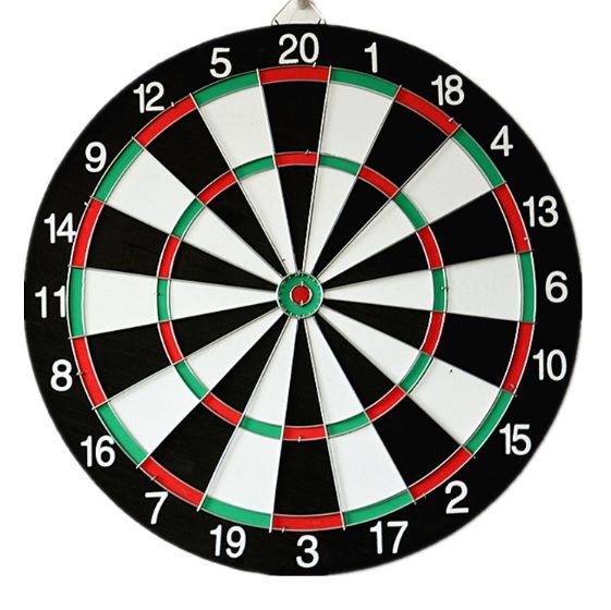 บอร์ดปาเป้า-เกมส์ปาลูกดอก-ปาเป้าผู้ใหญ่-2หน้า-พร้อมลูกดอก-6-ลูก-darts-board-กระดานปาเป้า-ปาเป้าขนาด-15-นิ้ว-ปาเป้า-เกมปาเป้า-ของเล่นปาเป้า