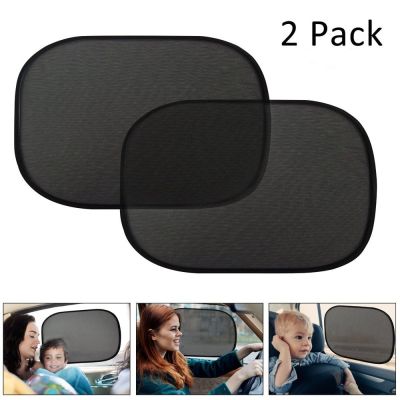 【CW】 2pcs Car Static ElectricityShadeBlocking Static Sticker Car Sideresistant Insulated Lateral44x37cm