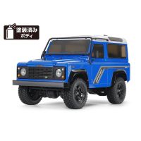 47478A 1/10 R/C 4WD 1990 LAND ROVER DEFENDER 90 (LIGHT BLUE PAINTED BODY) (CC-02 CHASSIS) w/o ESC