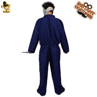 [COD] Horror mask jumpsuit carnival party costume European and cross-border masquerade cosplay performance