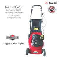 RAPTER BO4SL BRIGGS&amp;STRATTON Lawn Mower เครื่องตัดหญ้า แบบรถเดินตามทีระบบขับเคลื่อน รถเข็นตัดหญ้า RAPTER รุ่น RAP-B04SL B&amp;S 550E(140cc.) ต้นตำรับรถตัดหญ้ารถเข็น ตัดหญ้า