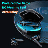 Bluetooth Compat Gaming Wireless Headphones 45ms Low Latency Noise Reduction Waterproof 9D Stereo Panoramic Sound Sports Headset