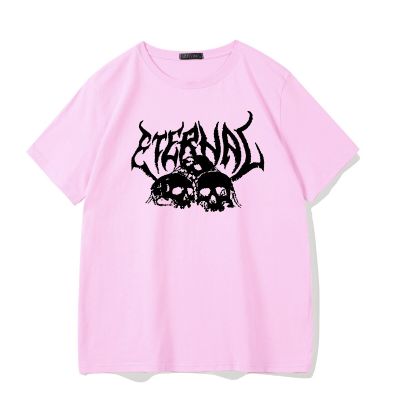 Punk Letter Print Women Tshirt Gothic Ulzzang Hip Hop Tee Shirt Femme Short-sleeved Fashion Tops Vintage Loose Dark Fun T-shirt Women  9HDN