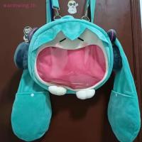 280G Warmwing Kawaii Hatsune Miku กระเป๋าสะพายไหล่ ลายการ์ตูนอนิเมะน่ารัก สําหรับเด็กผู้หญิง นักเรียน